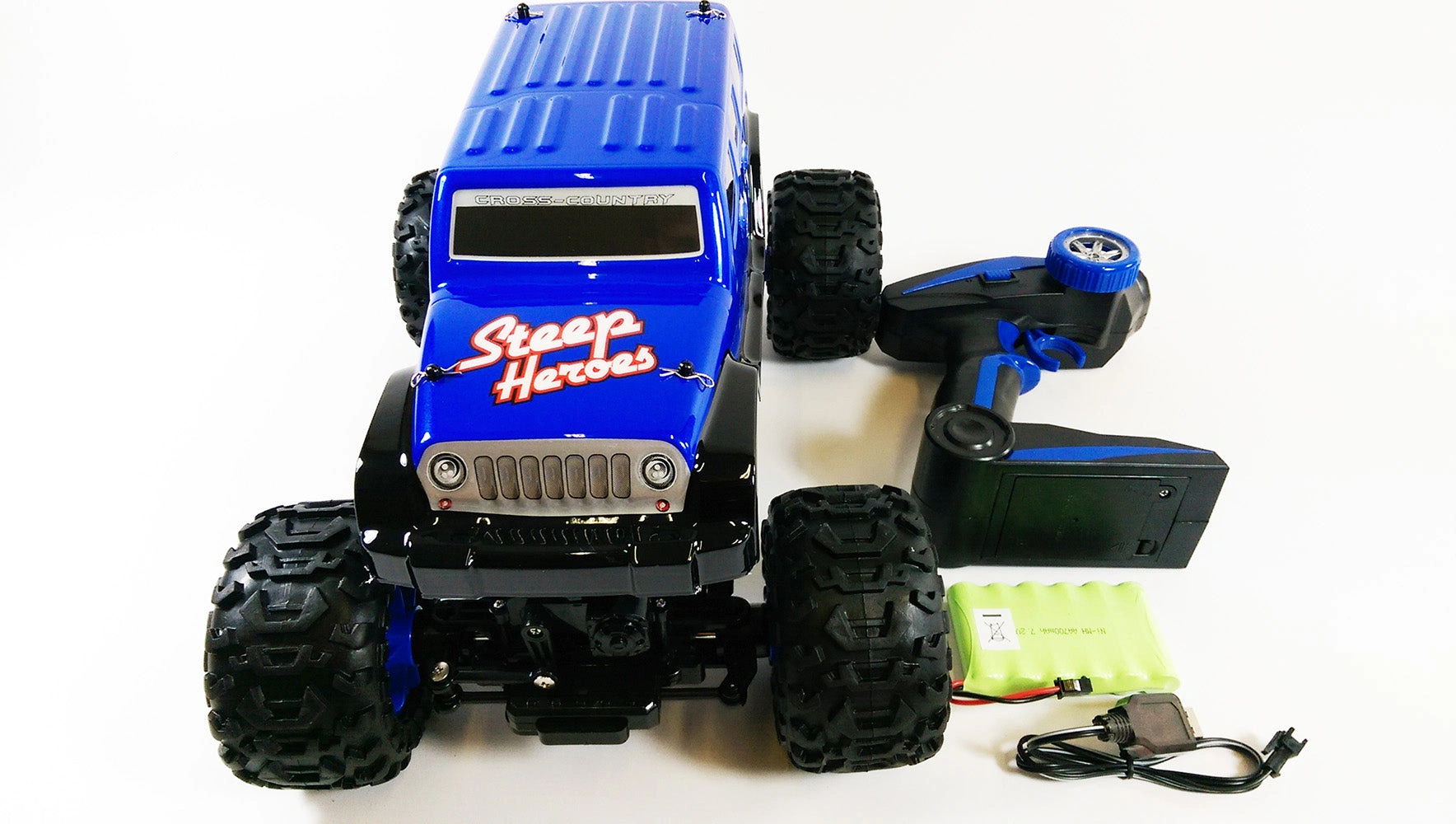 High-Speed 1/12 4WD Monster Truck RC Car - Ready to Race!